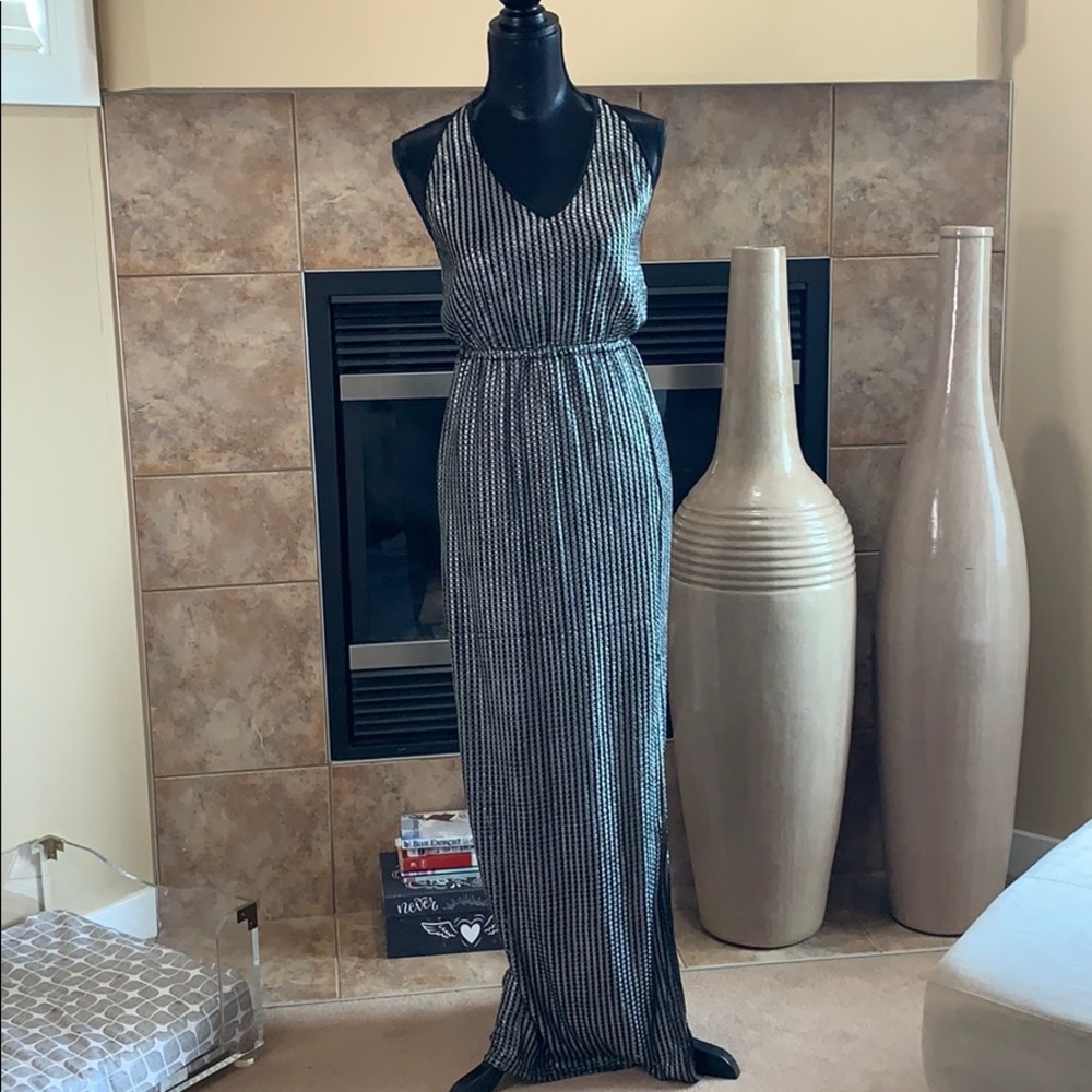 Floor Length Pencil Cut Formal Dress